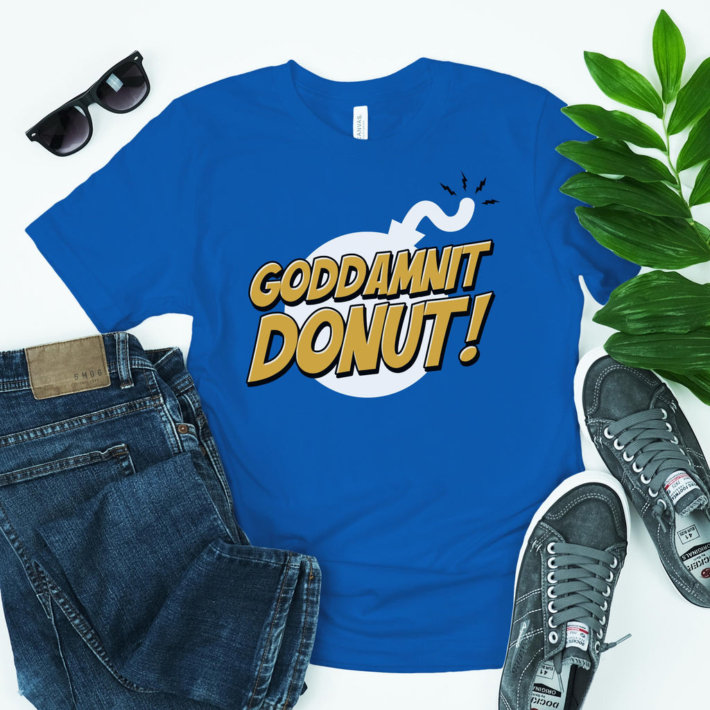 Goddamnit Donut! graphic shirt featuring Dungeon Crawler Carl Fan