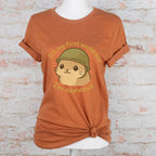 It’s My First World War, I’m Nervous graphic shirt featuring Nervous Hamster Meme