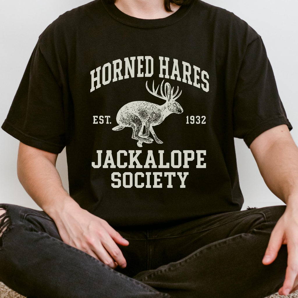 Additional photo of Horned Hares Jackalope Society T-shirt