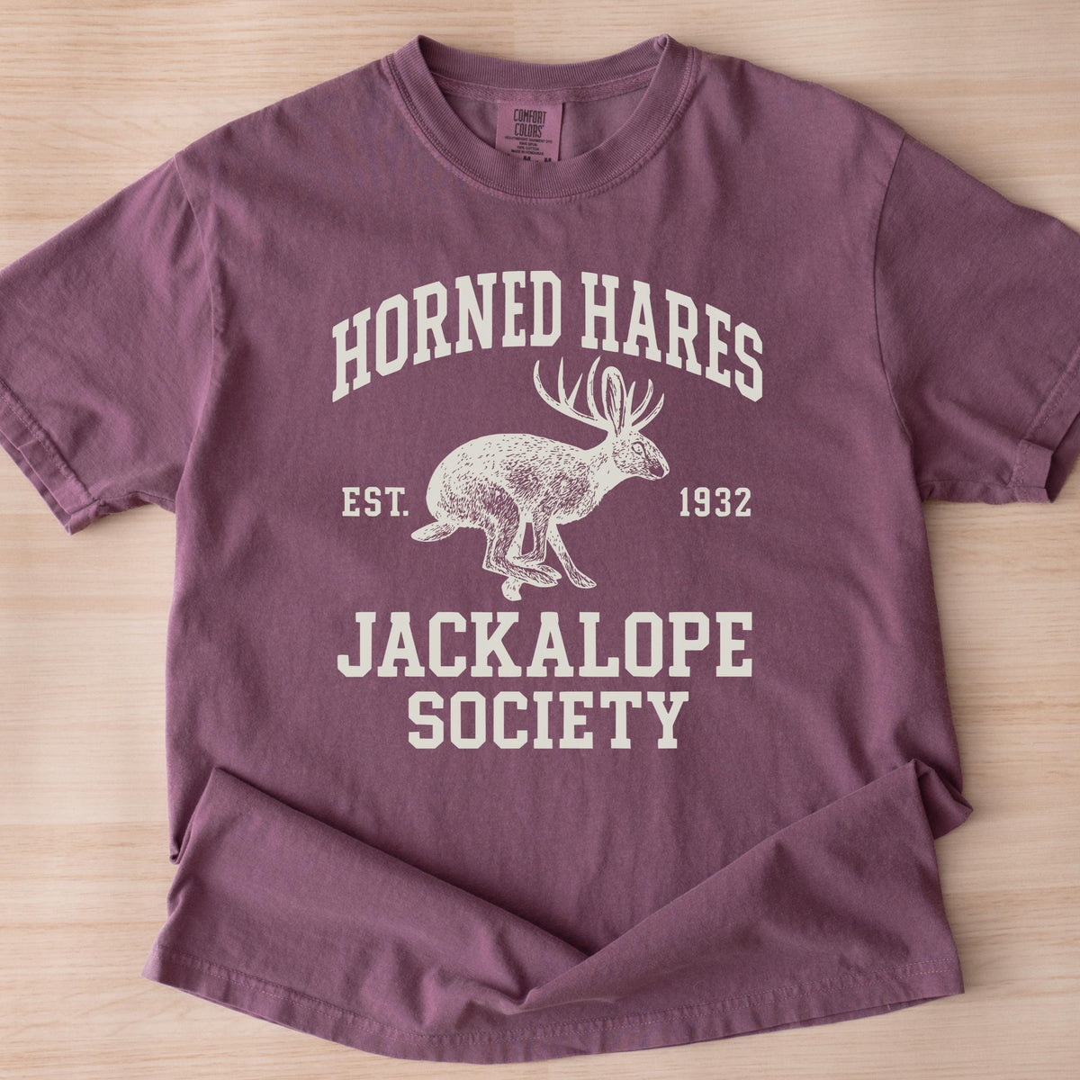 Additional photo of Horned Hares Jackalope Society T-shirt