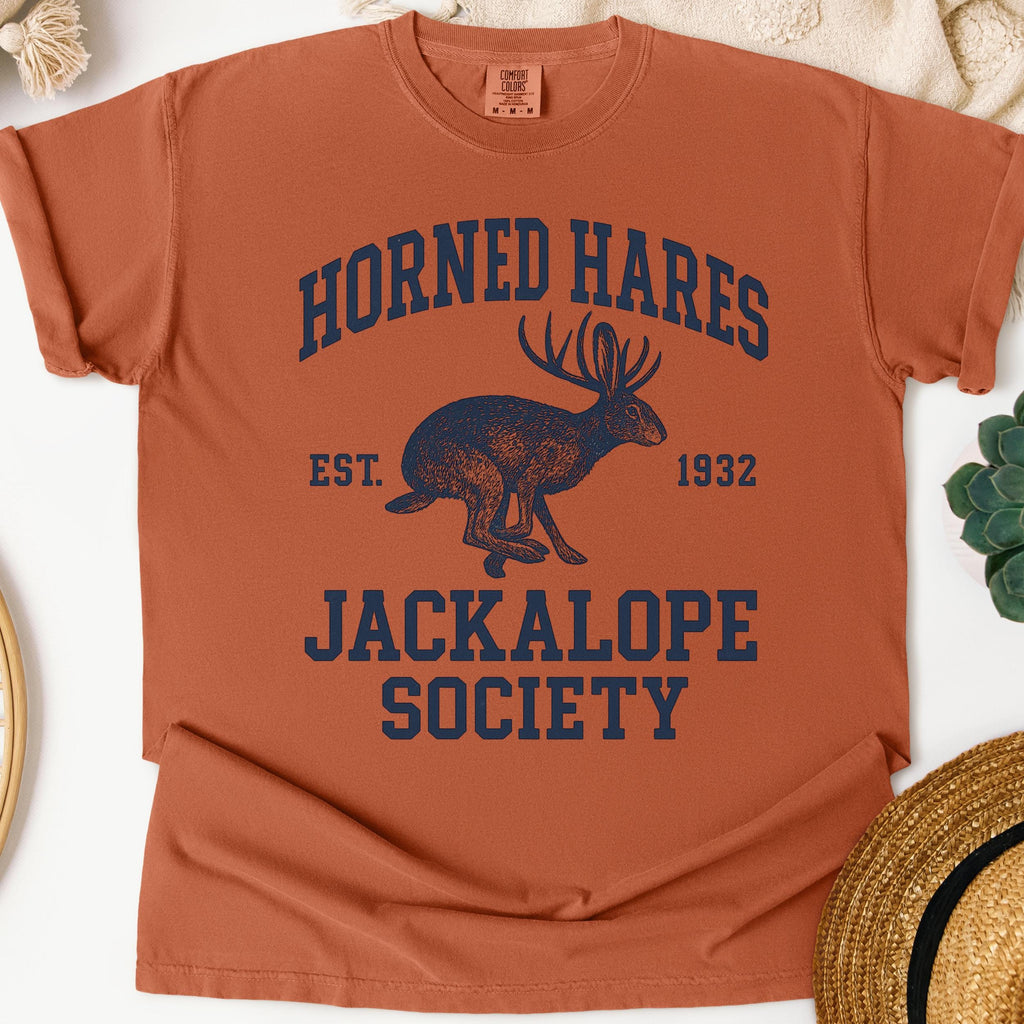 Additional photo of Horned Hares Jackalope Society T-shirt