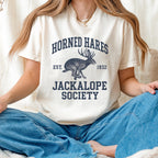 Additional photo of Horned Hares Jackalope Society T-shirt