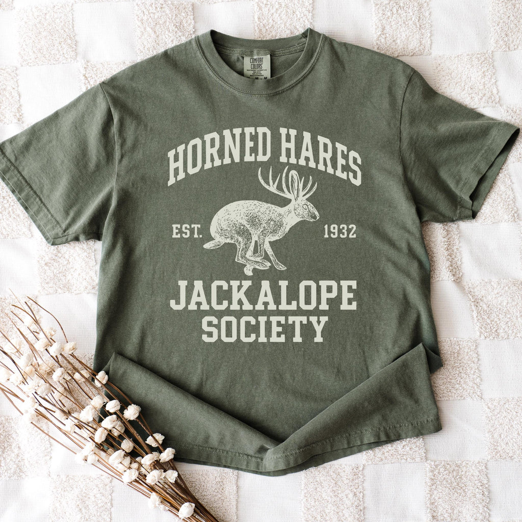 Additional photo of Horned Hares Jackalope Society T-shirt