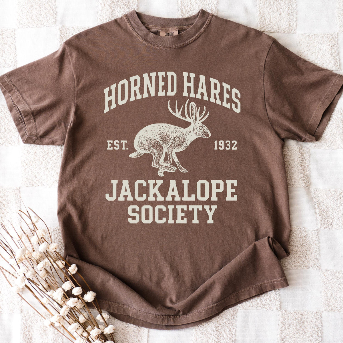 Additional photo of Horned Hares Jackalope Society T-shirt