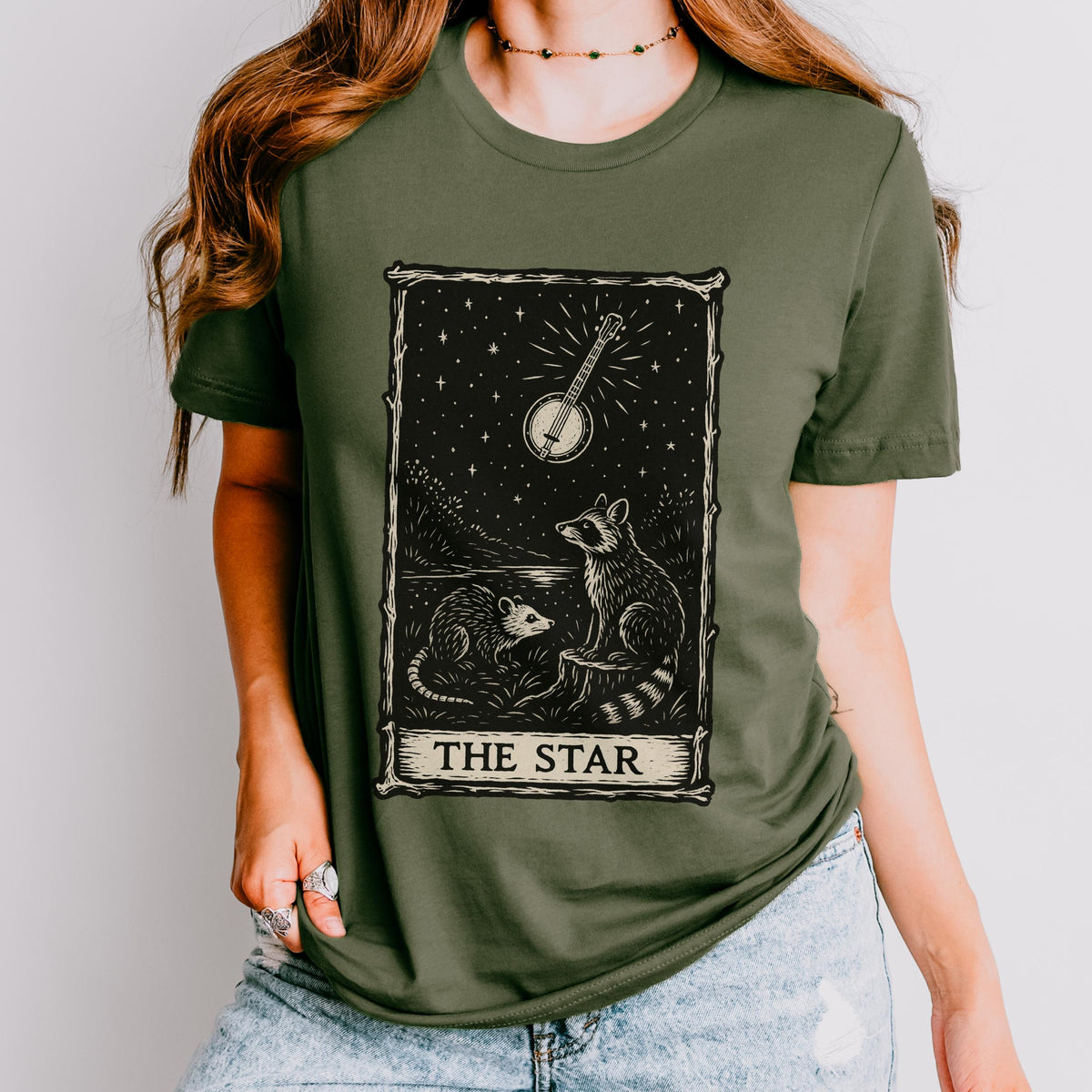 Additional photo of The Star Tarot T-shirt