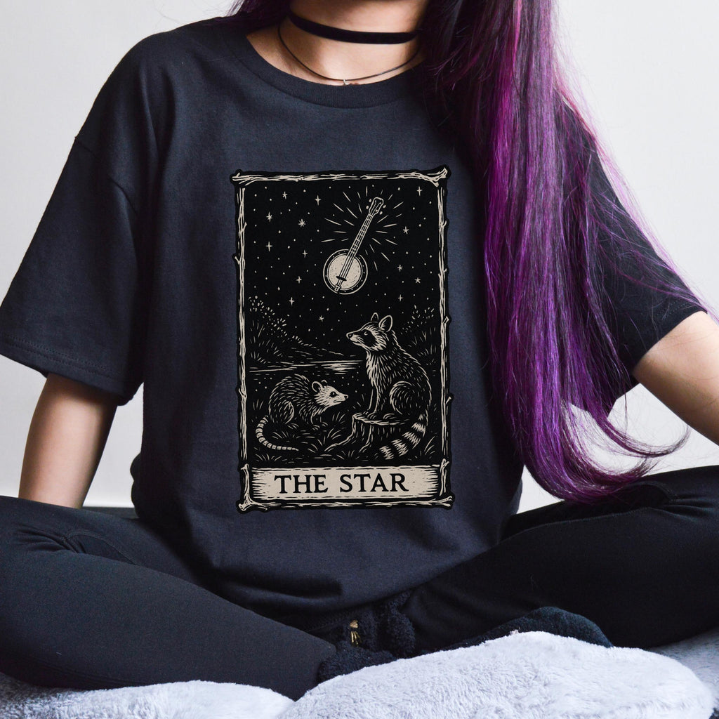 Additional photo of The Star Tarot T-shirt