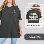 Additional photo of Be Nice — Hail Satan T-shirt