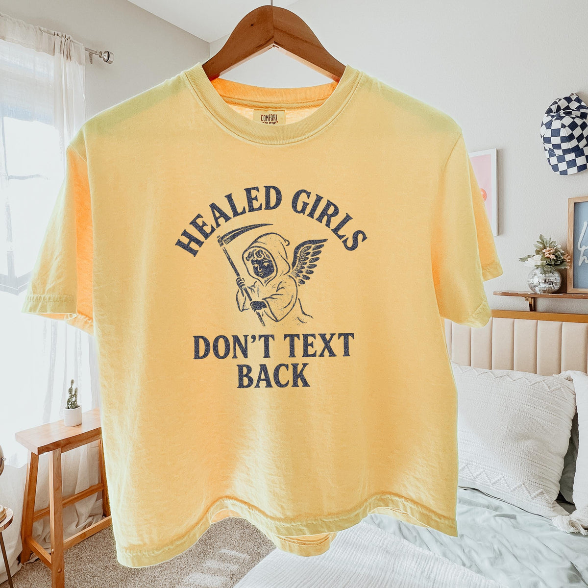 Additional photo of Healed Girls Don’t Text Back T-shirt