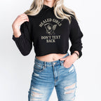 Product photo of Healed Girls Don’t Text Back hoodie