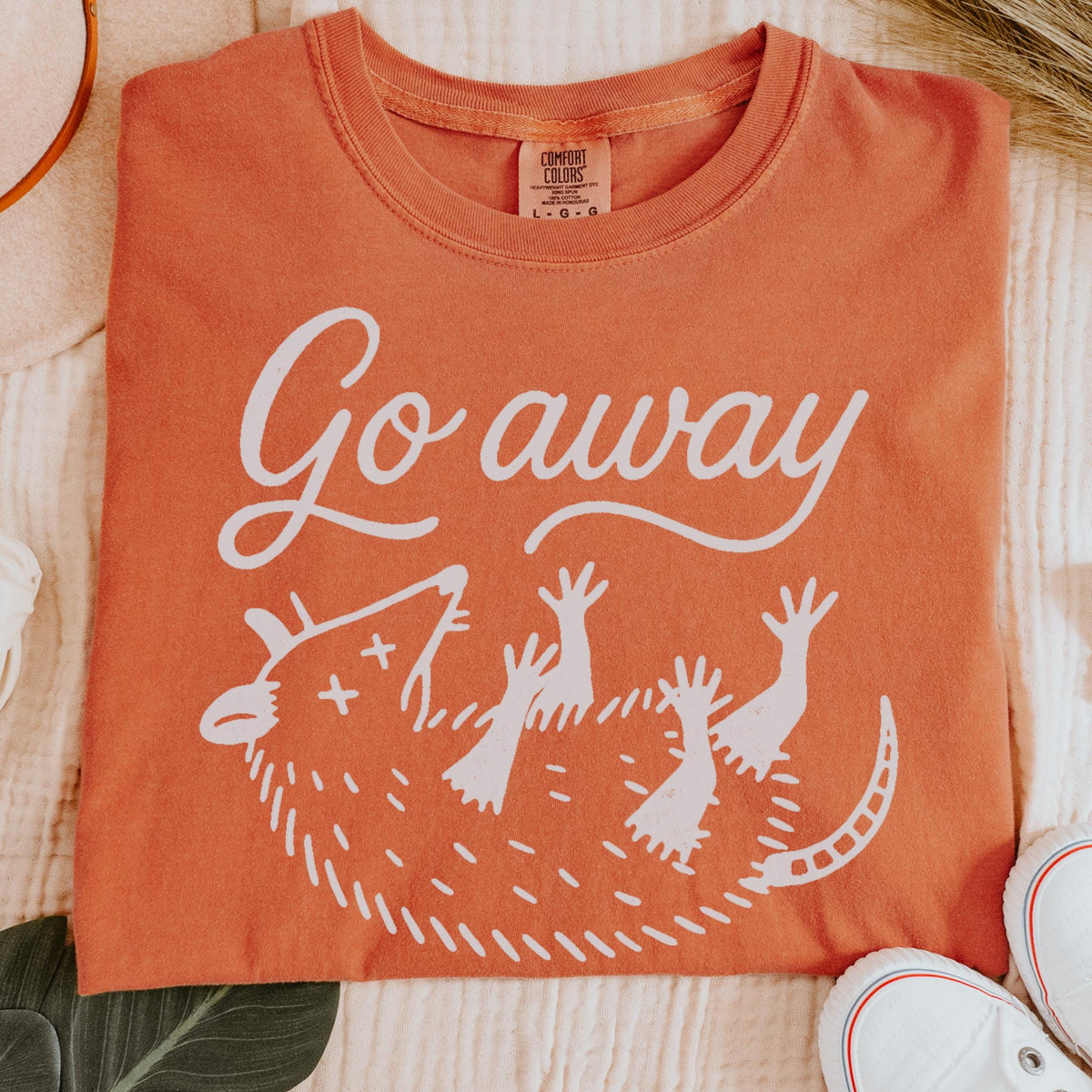 Additional photo of Go Away Possum T-shirt