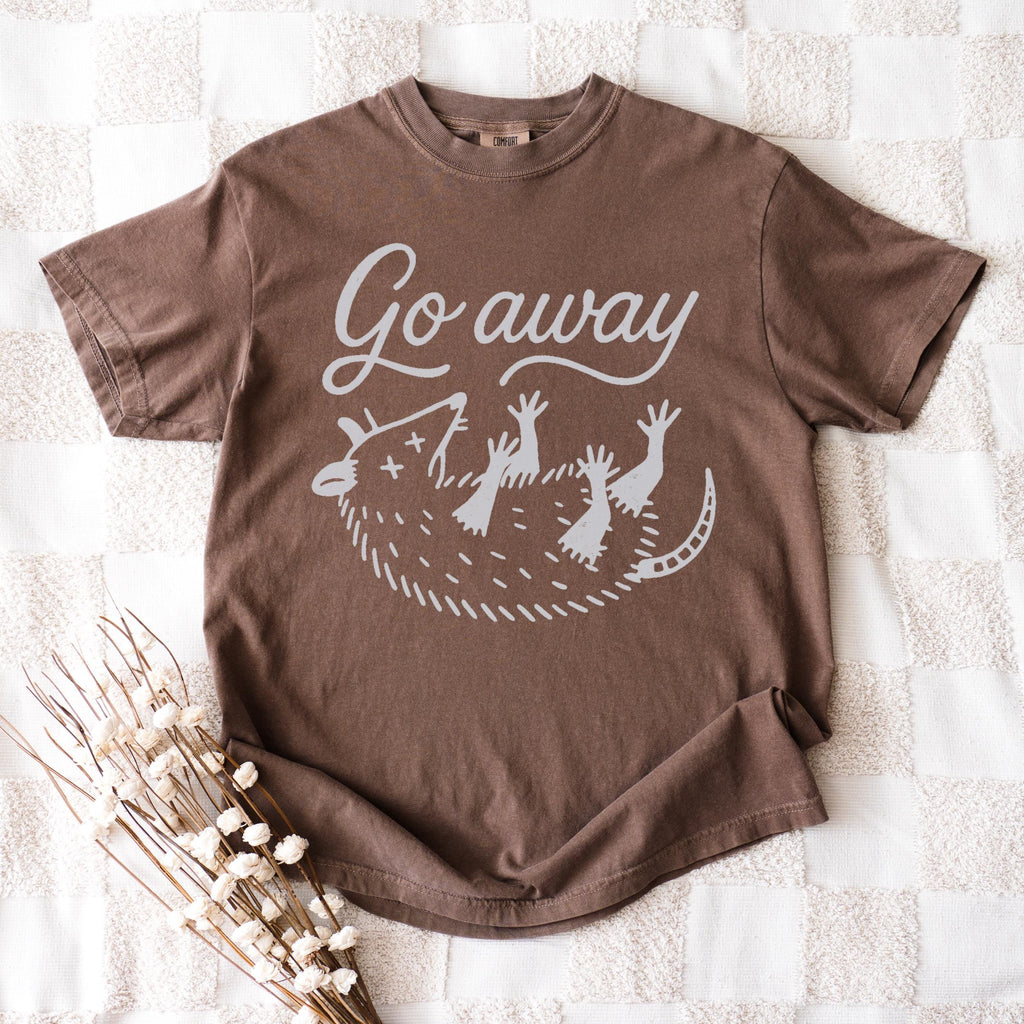 Additional photo of Go Away Possum T-shirt