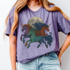 Additional photo of Moonlit Unicorn Herd T-shirt