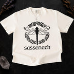 Additional photo of Sassenach Dragonfly — Celtic Graphic T-shirt