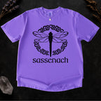 Additional photo of Sassenach Dragonfly — Celtic Graphic T-shirt