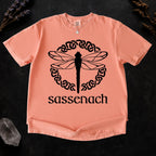 Additional photo of Sassenach Dragonfly — Celtic Graphic T-shirt