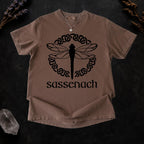Additional photo of Sassenach Dragonfly — Celtic Graphic T-shirt