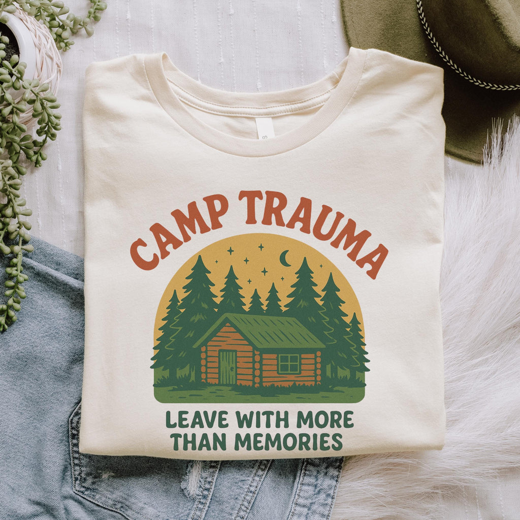 Additional photo of Camp Trauma — Leave With More Than Memories T-shirt