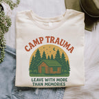 Additional photo of Camp Trauma — Leave With More Than Memories T-shirt