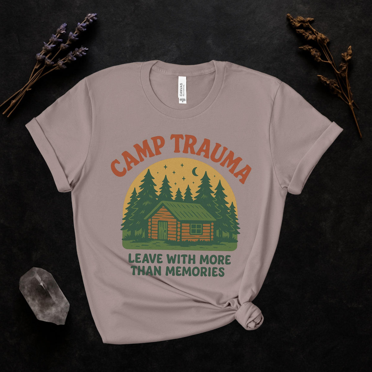 Additional photo of Camp Trauma — Leave With More Than Memories T-shirt