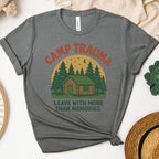 Additional photo of Camp Trauma — Leave With More Than Memories T-shirt