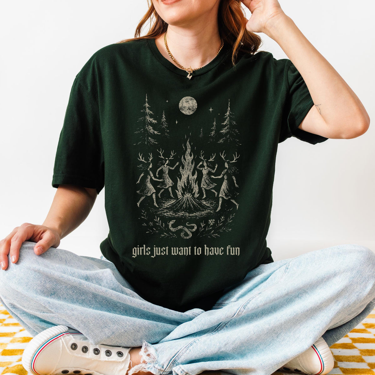Additional photo of Girls Just Want to Have Fun T-shirt