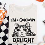 Additional photo of I’m a Goddamn Delight T-shirt