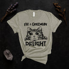 Additional photo of I’m a Goddamn Delight T-shirt