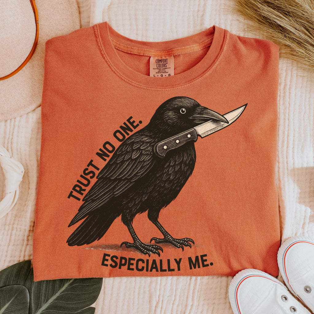 Additional photo of Trust No One Especially Me T-shirt
