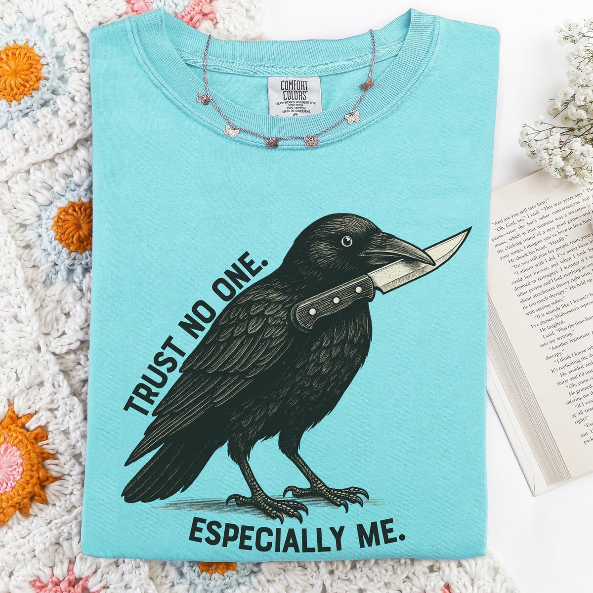 Additional photo of Trust No One Especially Me T-shirt