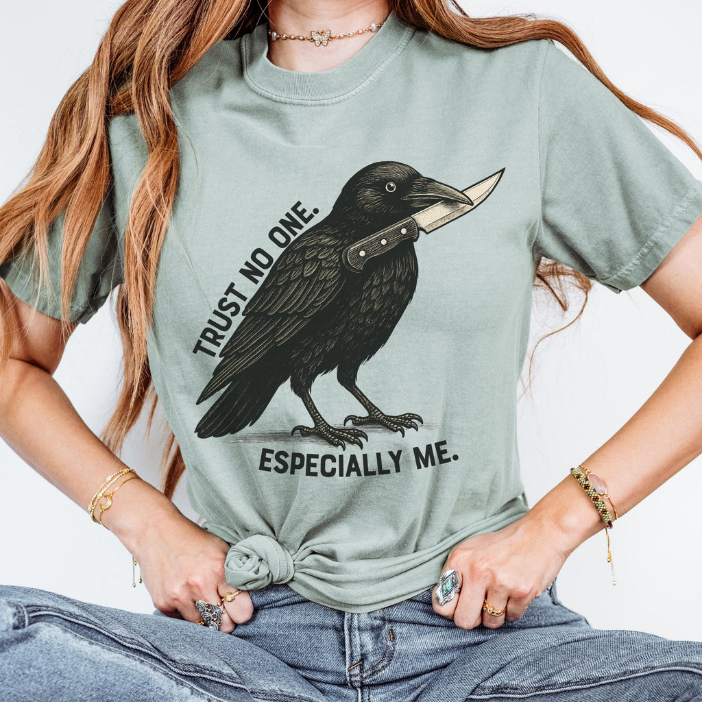 Additional photo of Trust No One Especially Me T-shirt