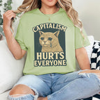 Additional photo of Capitalism Hurts Everyone T-shirt