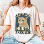 Additional photo of Capitalism Hurts Everyone T-shirt