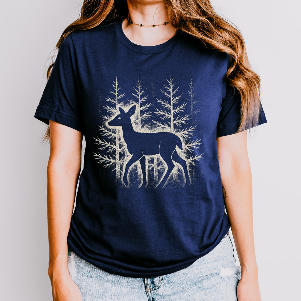 Additional photo of Forest Deer Graphic T-shirt