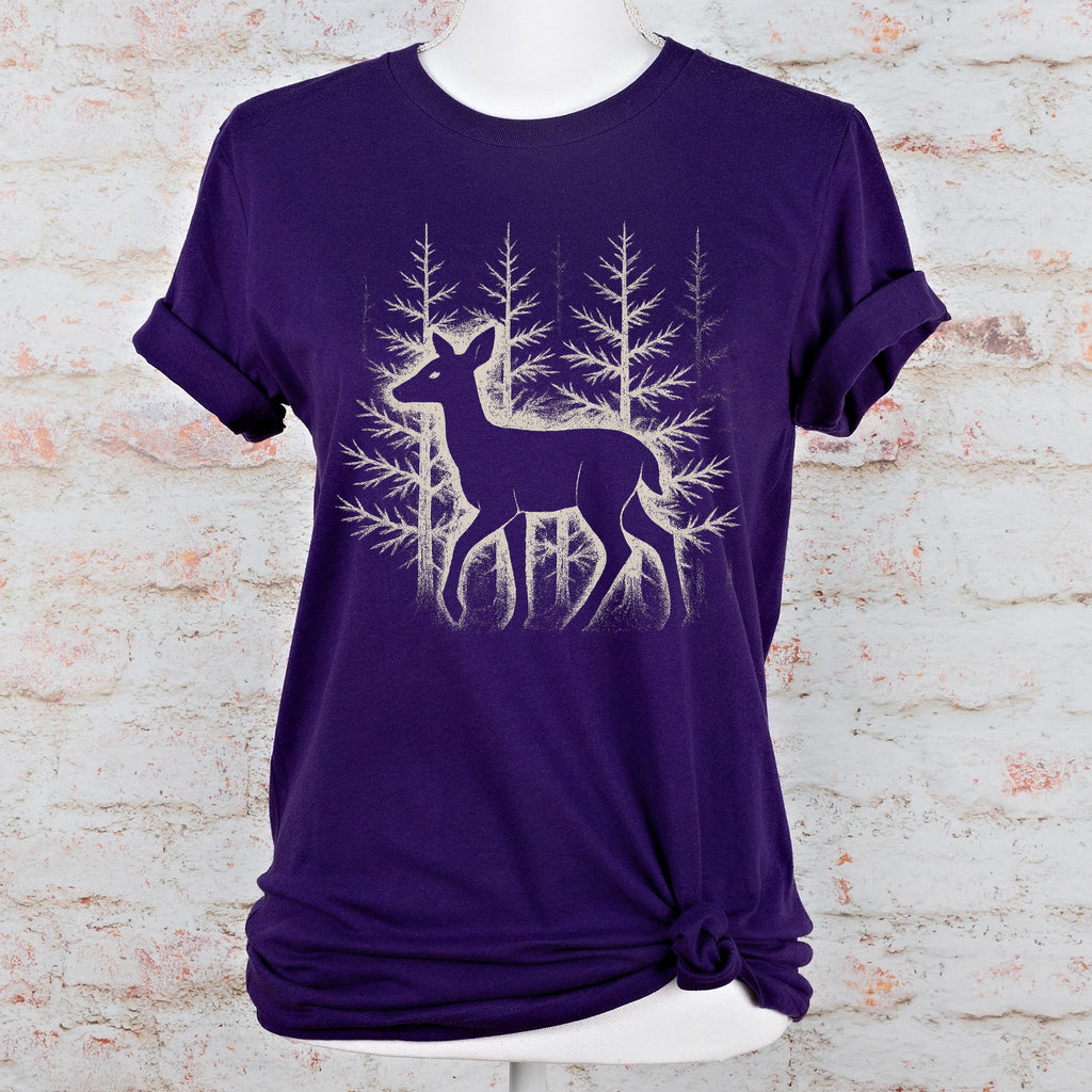 Additional photo of Forest Deer Graphic T-shirt