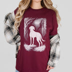 Additional photo of Hound Dog in the Woods T-shirt