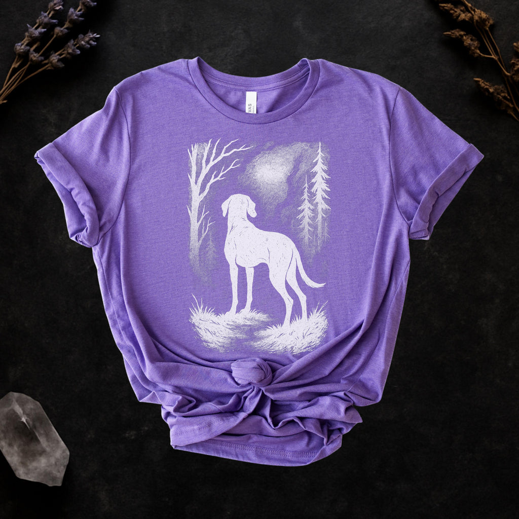 Additional photo of Hound Dog in the Woods T-shirt