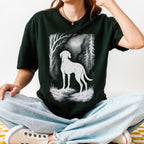 Additional photo of Hound Dog in the Woods T-shirt