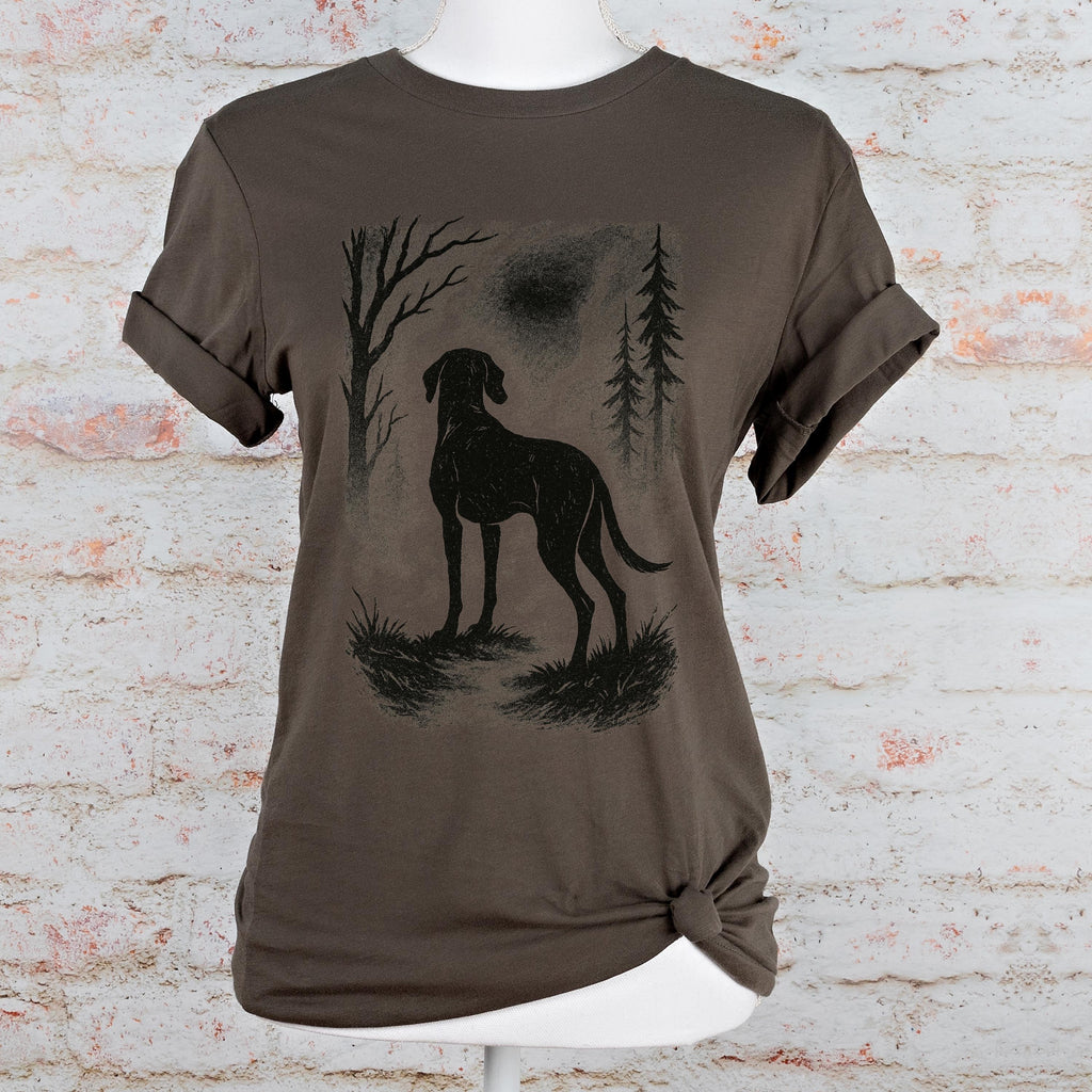 Additional photo of Hound Dog in the Woods T-shirt