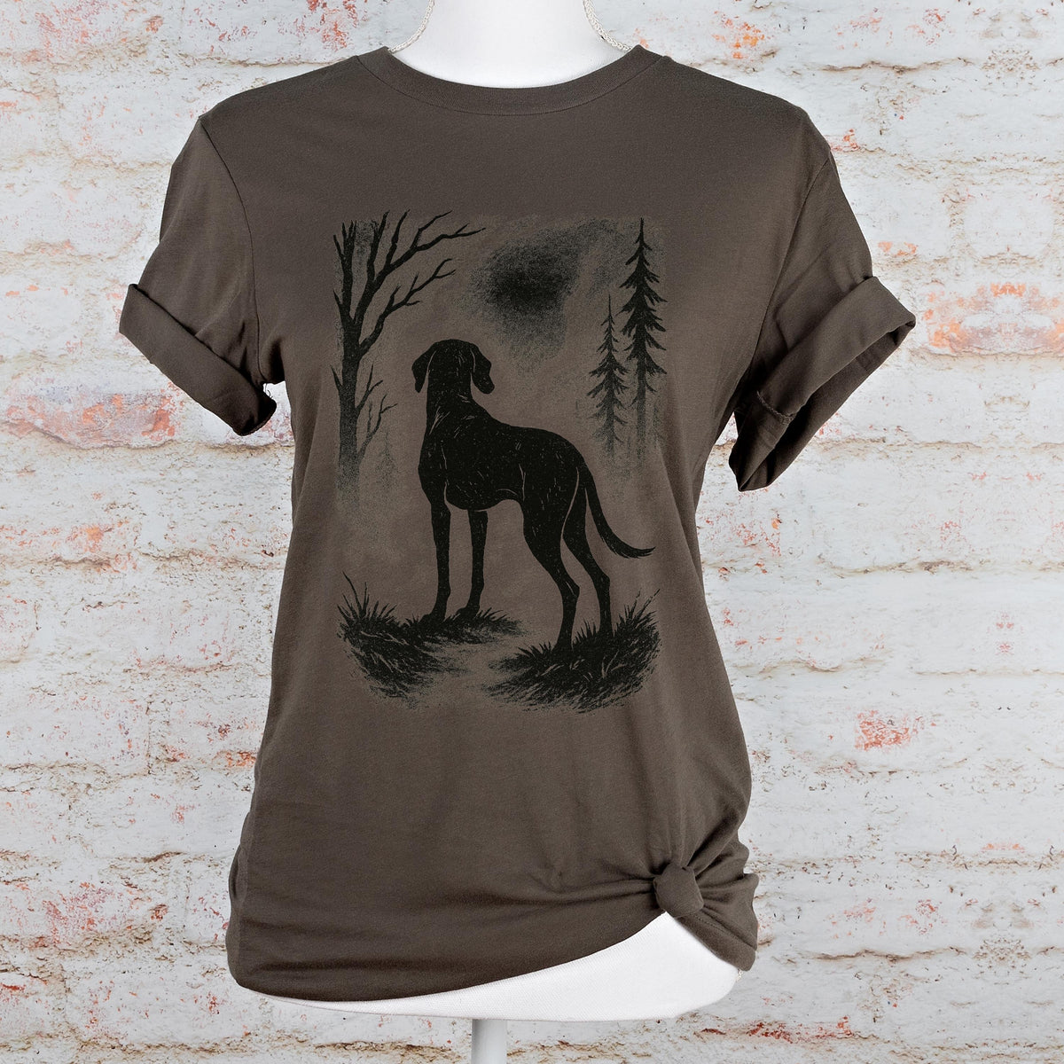 Additional photo of Hound Dog in the Woods T-shirt