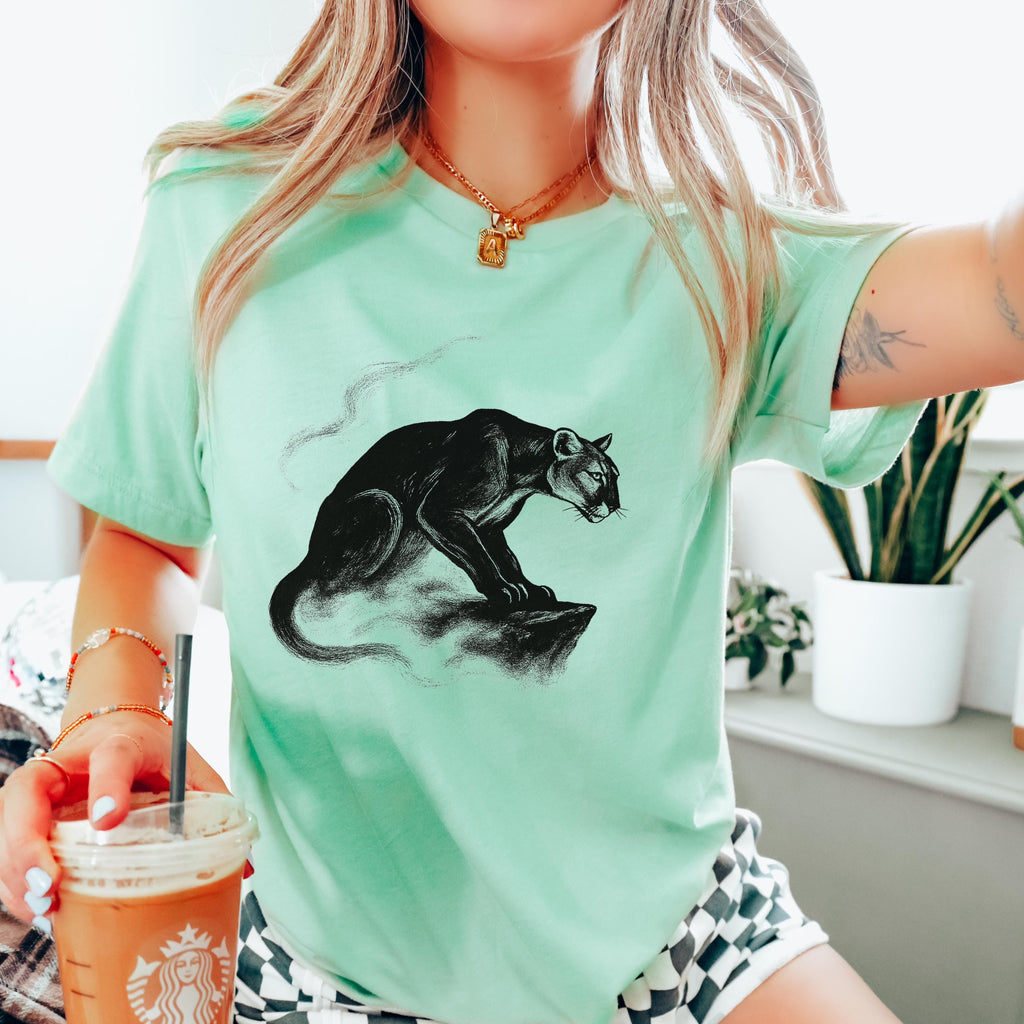 Product photo of Black Panther on the Prowl T-shirt