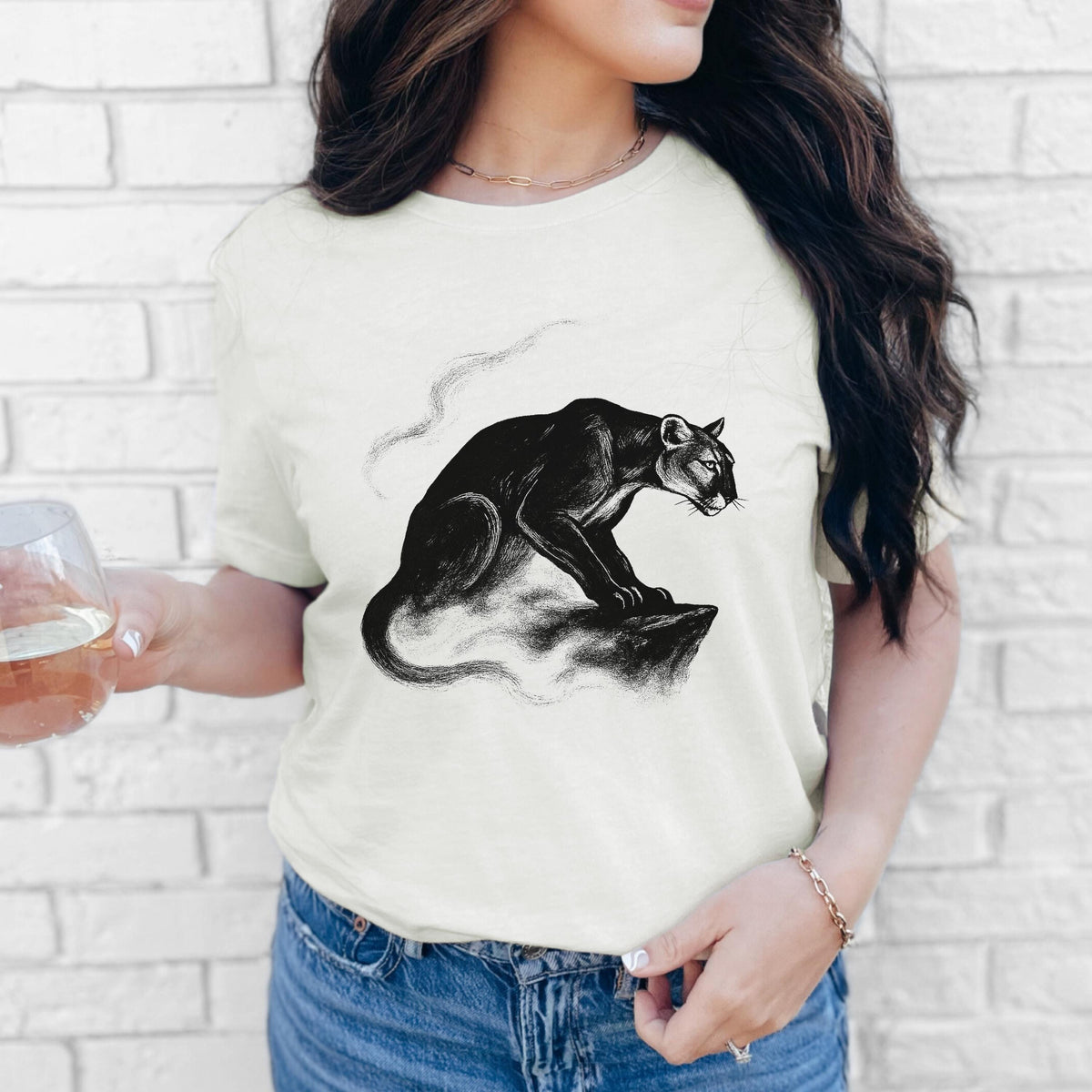 Additional photo of Black Panther on the Prowl T-shirt