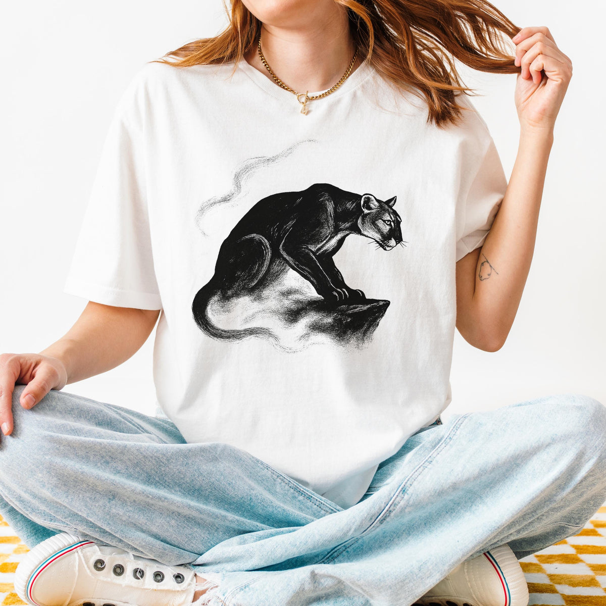 Additional photo of Black Panther on the Prowl T-shirt