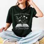 Additional photo of Currently Ignoring Everyone for Fictional People T-shirt