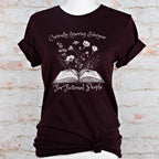 Additional photo of Currently Ignoring Everyone for Fictional People T-shirt