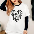 Product photo of Cute as Hell T-shirt