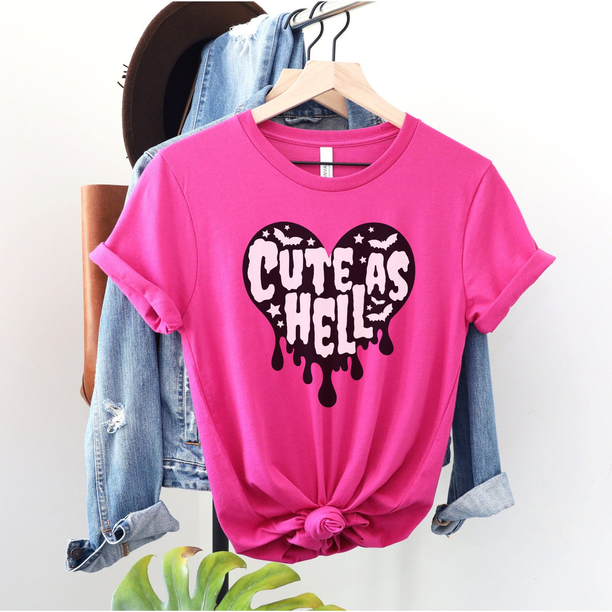 Additional photo of Cute as Hell T-shirt
