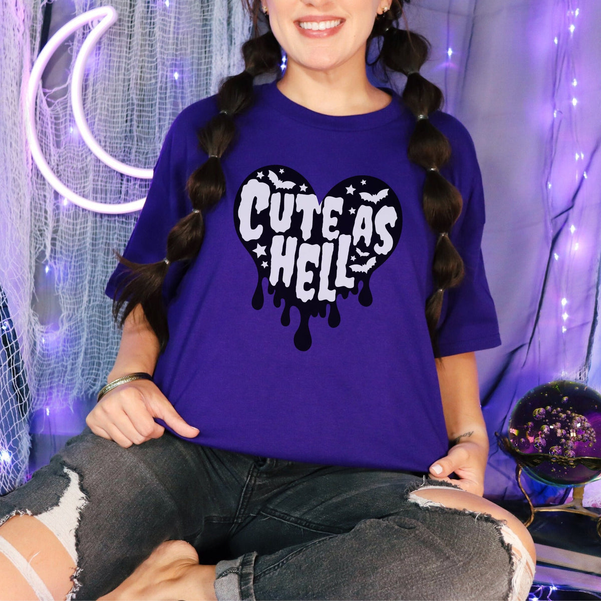 Additional photo of Cute as Hell T-shirt