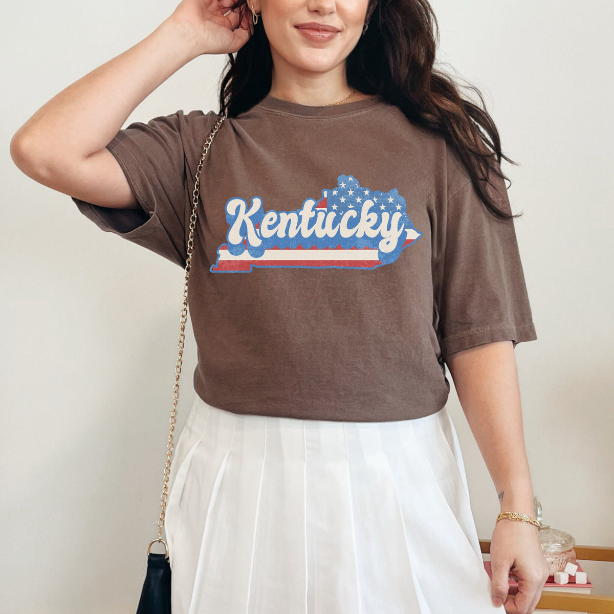 Additional photo of Kentucky Retro State Graphic T-shirt