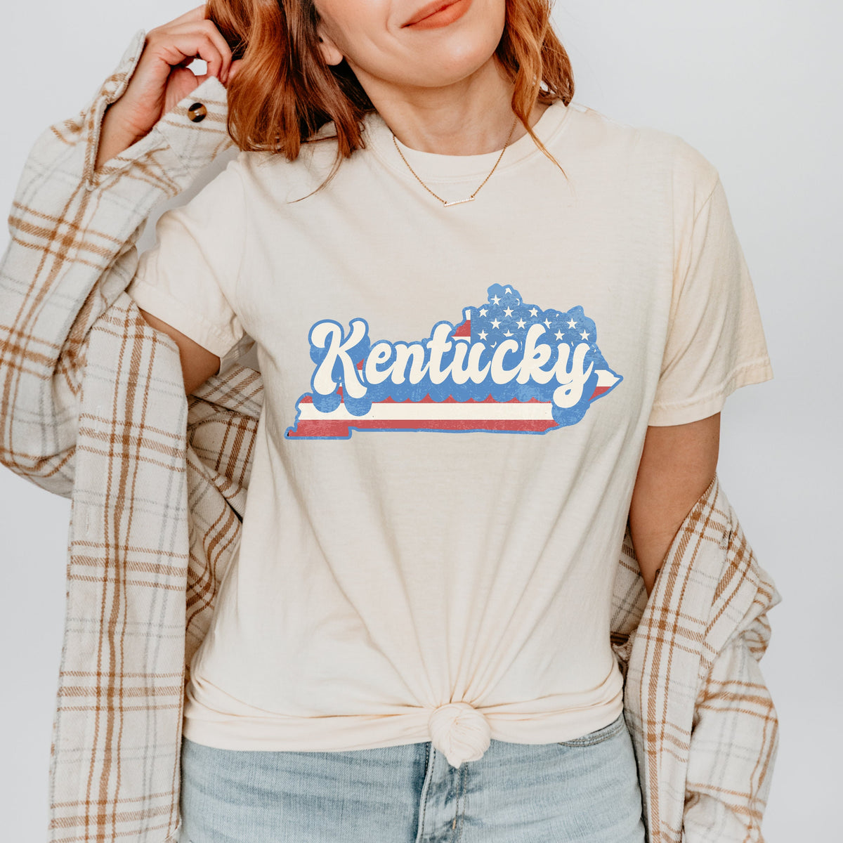 Additional photo of Kentucky Retro State Graphic T-shirt