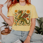 Additional photo of Folk Art Dragon Graphic T-shirt